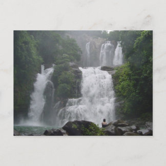 Costa Rica Waterfalls Postcard
