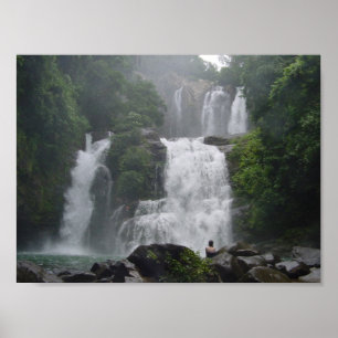 Costa Rica Waterfalls Poster