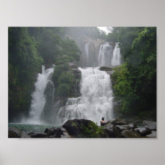 Costa Rica Waterfalls Poster