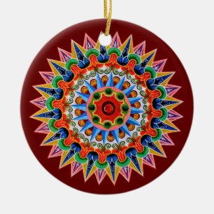 Costa Rican Oxcartwheel Ornament
