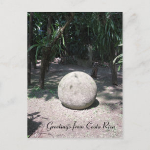 Costa Rican Stone Sphere Postcard