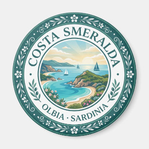 Costa Smeralda Italy Magnet
