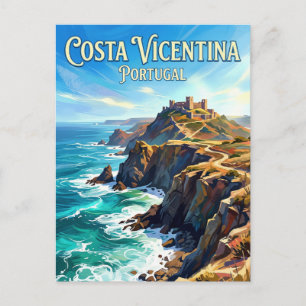 Costa Vicentina Portugal Postcard