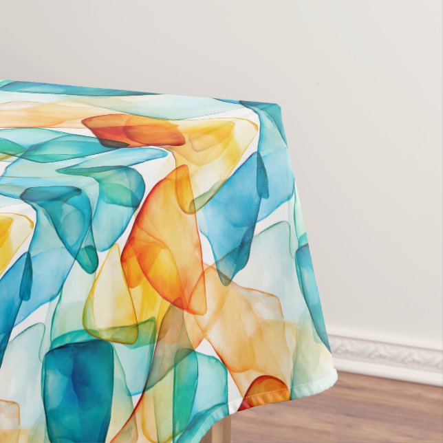 Costal Colour Drift Tablecloth (In Situ)