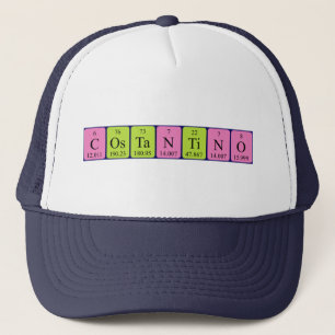 Costantino periodic table name hat