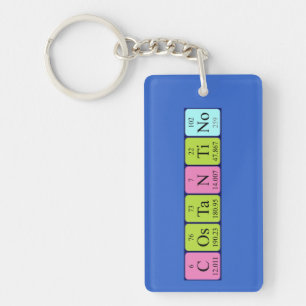 Costantino periodic table name keyring