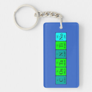Costantino periodic table name keyring