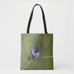 Costa's Hummingbird in August light Tote Bag