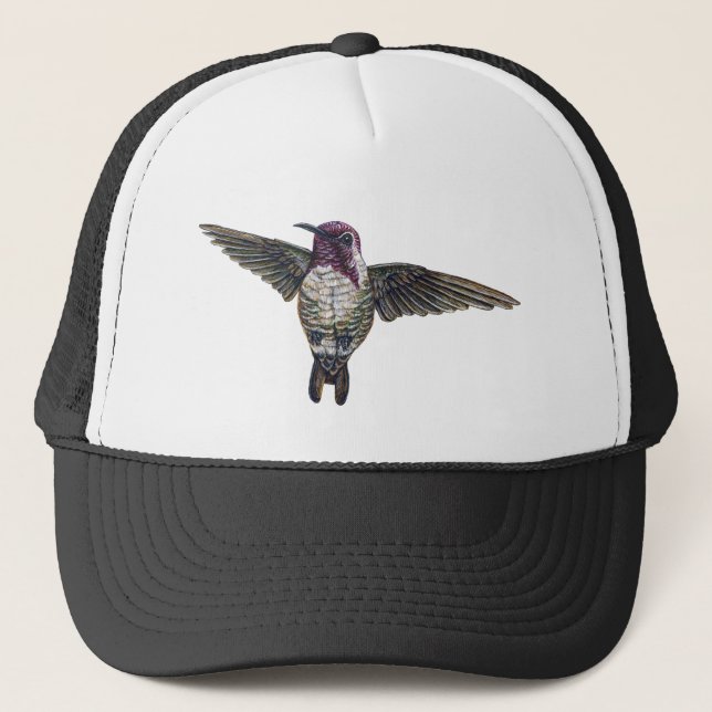 Costa's Hummingbird Trucker Hat (Front)