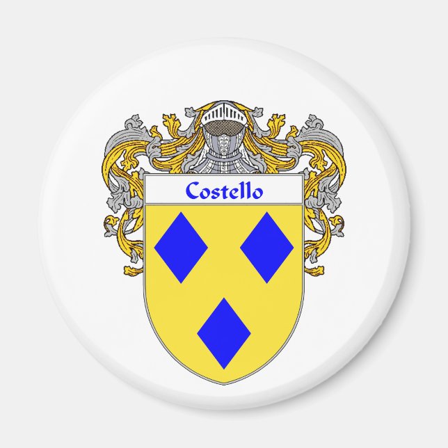 Costello Coat of Arms (Mantled) Magnet (Front)