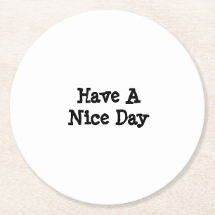 Costers Round Paper Coaster