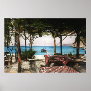 Costly Sands Bay In Turkey Poster