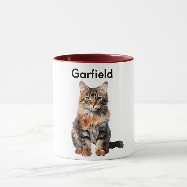 Costum Cat Garfied Mug (Center)