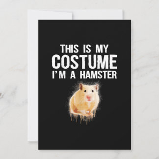 Costume A Hamster Cute Animals