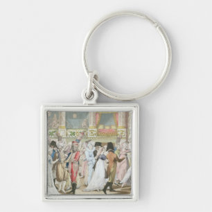 Costume Ball at the Opera, after 1800 Key Ring