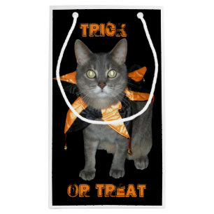 Costume Cat Trick or Treat Small Gift Bag