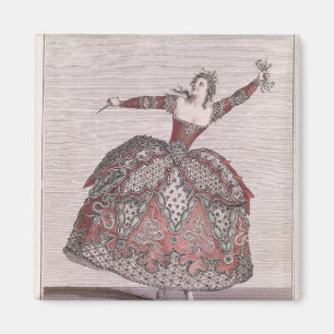 Costume design a Fury in 'Hippolyte et Aricie' Magnet