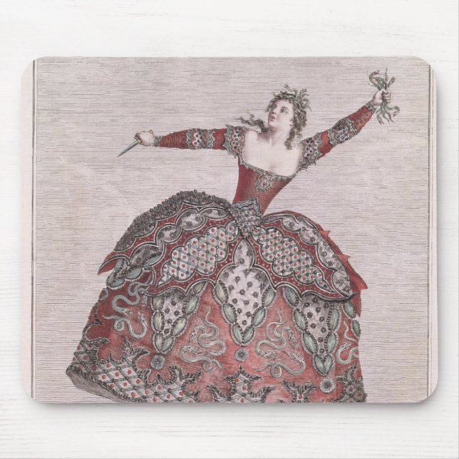 Costume design a Fury in 'Hippolyte et Aricie' Mouse Pad (Front)