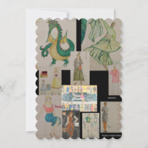 Costume Design: A Timelime Greeting Card