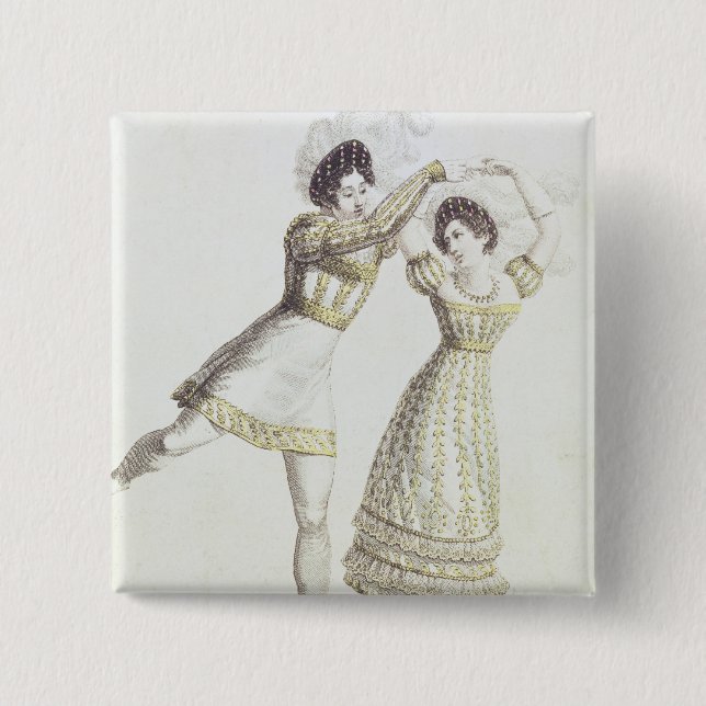 Costume design for a ballet 15 cm square badge (Front)