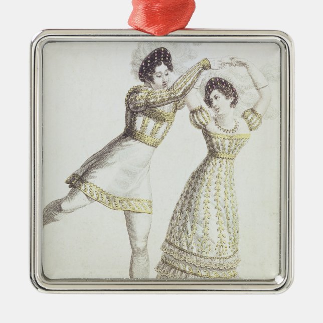 Costume design for a ballet metal tree decoration (Front)