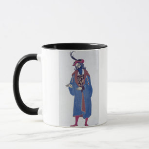 Costume design for Blue-Beard, from Sleeping Beaut Mug