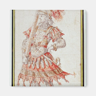 Costume design for Carousel, c.1662 Magnet