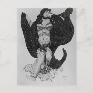 Costume design for 'Cleopatra', 1910 Postcard