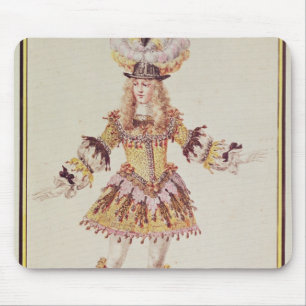 Costume design for male dancer, c.1660 mouse pad