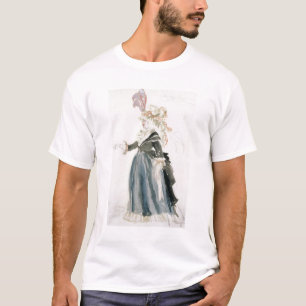 Costume design for 'Misa Sert' as 'Une Dame de la T-Shirt