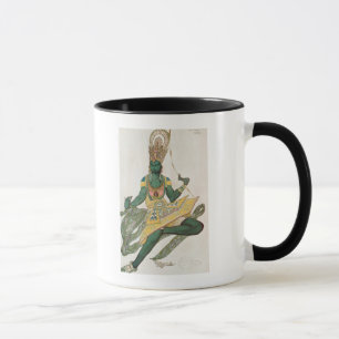 Costume design for Nijinsky as the 'Blue God' Mug