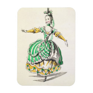 Costume design for Phrygienne, in Dardanus, a libr Magnet