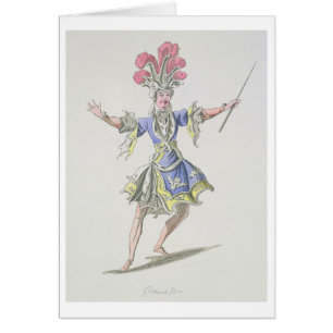 Costume design for the Magician, in Dardanus, a li