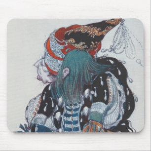 Costume design for the Pageboy of the wicked fairy Mouse Pad