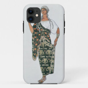 Costume design from Phedre, 1917 (colour litho) iPhone 11 Case