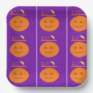 Costume Design Paper Plates