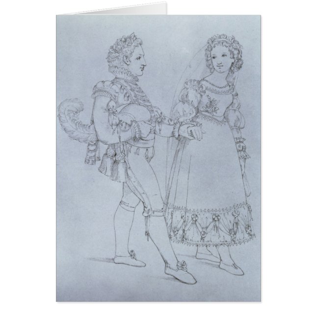 Costume designs Figaro and Susanna from opera (Front)