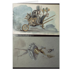 Costume designs for the ballet
