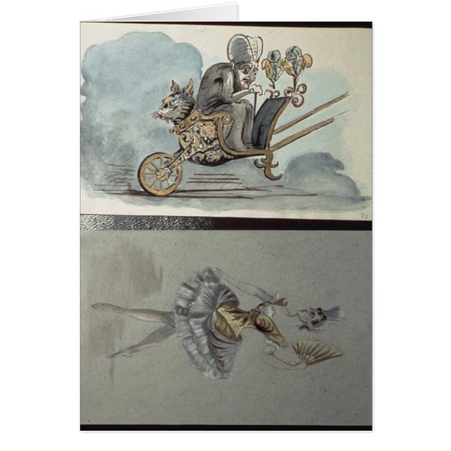 Costume designs for the ballet (Front)