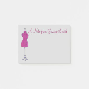 Costume Fashion Design Designer Mannequin Post Its Post-it Notes