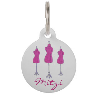 Costume Fashion Design Fashionista Mannequin Tag
