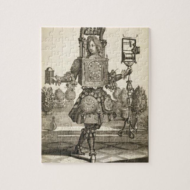 Costume for a Clock Maker, pub. by Gerard Valck (1 Jigsaw Puzzle (Vertical)