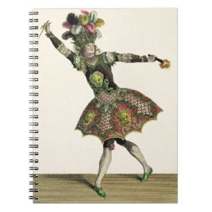 Costume for a demon in 'Armide', 'Psyche' and seve Notebook
