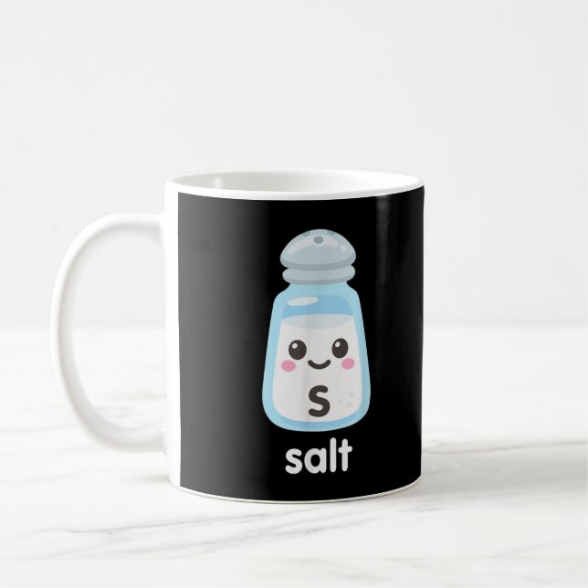 Costume for Couples SALT and Pepper Matching Hallo Coffee Mug (Left)
