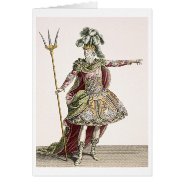 Costume for Neptune in several operas, engraved by (Front)