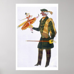 Costume for the Englishman, from La Boutique Fanta Poster