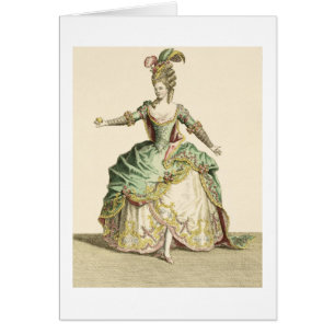 Costume for Venus in several operas, engraved by t