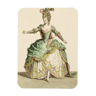 Costume for Venus in several operas, engraved by t Magnet