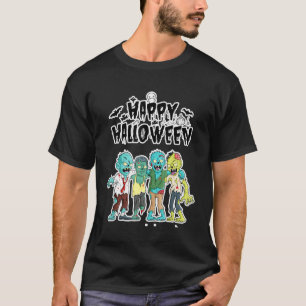 Costume Halloween Chillin With My Zombies Boys Kid T-Shirt