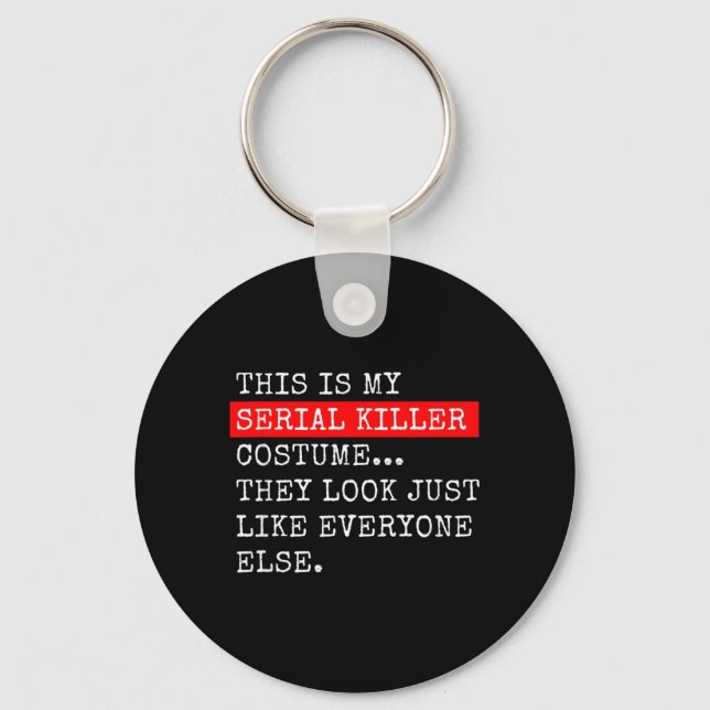 Costume - Halloween Novelty Funny Key Ring (Front)